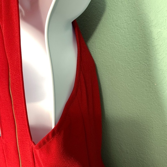 Everly Red Fit and Flare Mini Dress NWT Size Small - Picture 3 of 9
